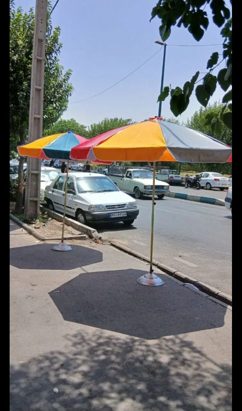 چتر سایبان قطر ۲ متری مناسب برای سایه و ضد باران